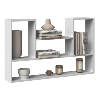 2. BILBAO 4P hanging shelf 100x16xH60 white