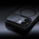8. Nillkin CamShield Pro MagSafe Compatible Case for iPhone 17 - Transparent Black