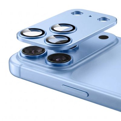 4. Tempered Glass Camera Module Protector Tech-Protect Camfull Fit+ for iPhone 18 Pro – Light Blue