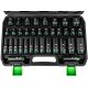 2. 35-Piece Set of Deep Impact Sockets, 1/2", 6-Point, WUBER