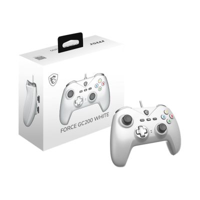 6. MSI FORCE GC200 WHITE Game Controller