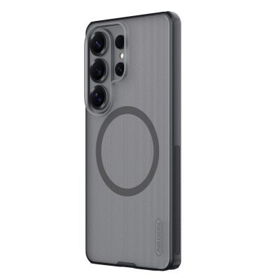 4. Nillkin Super Frosted Shield Pro Magnetic Case Compatible with MagSafe for Samsung Galaxy S26 Ultra - Translucent Black