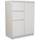 3. Chest of Drawers 2 Doors 2 Drawers White