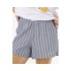 5. RIP CURL Women's Beach Days Pinstripe Short Blue