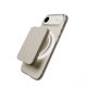 3. Puro Lite Mag TPU+PC Case Compatible with MagSafe for iPhone 17 Air - Transparent with Brown Ring