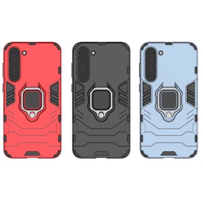 13. Ring Armor case for Samsung Galaxy S23+ armored cover magnetic holder ring black