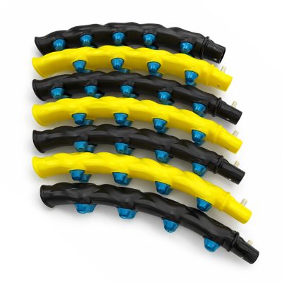 2. Wozinsky WHH-110 Hula Hoop Massager with Knots - Blue and Yellow