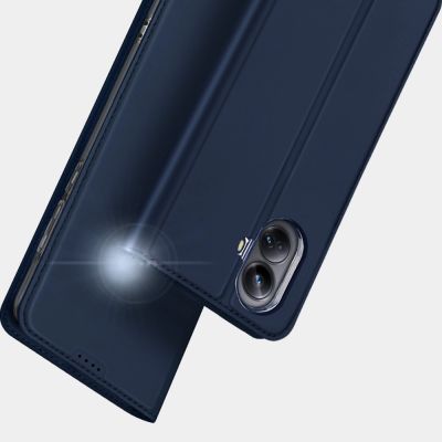 14. Dux Ducis Skin Pro Case for Realme 10 Pro Flip Card Wallet Stand Blue