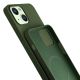5. 3mk Hardy Silicone MagCase for iPhone 15 Plus - green