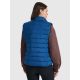 2. Women's down vest with synthetic filling 4F 4FWAW25TVJAF218-51S