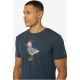 Men’s short-sleeve T-shirt SUPER.NATURAL M JOHNNY TEE navy blue