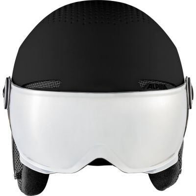 2. ALPINA ARBER VISOR Q LITE BLACK ski helmet 58-61