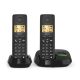 Gigaset PURE 100A Duo - Cordless phone - Answering machine with caller ID - ECO DECT/GAP - + Additional handset