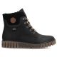 16. Waterproof black women's hiking ankle boots Rieker Y3433-00