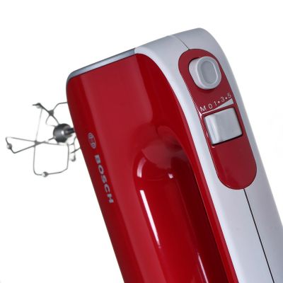 3. BOSCH MFQ 40303 hand mixer (500W; red)
