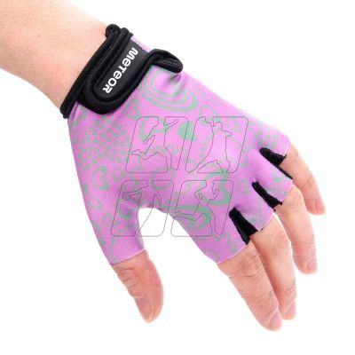 7. Cycling gloves Meteor Flower Jr 23376