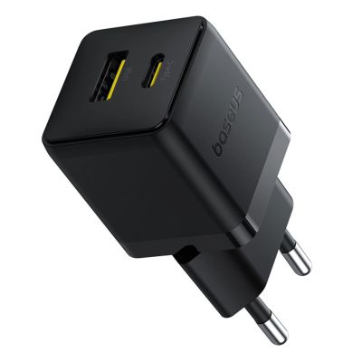 4. Baseus Palm 30W USB-C USB-A Wall Charger - Black