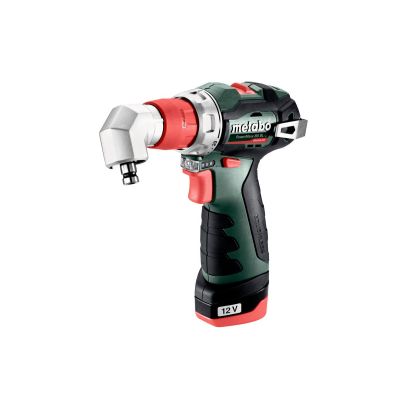 4. Metabo POWERMAXX BS BL Q 12V 38Nm 2x2.0Ah Cordless Drill