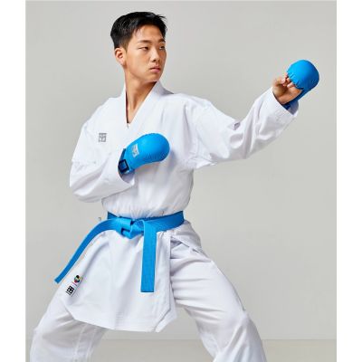 10. Karate gloves - Mitts 2 BLUE WKF | MOOTO