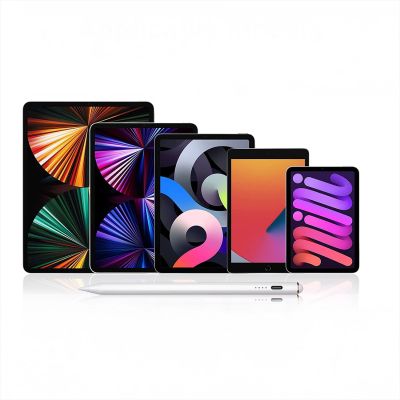 9. Joyroom JR-X9S stylus active pen with 2 replaceable tips - white