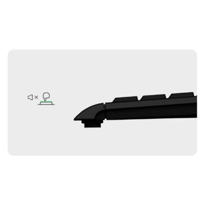 4. KeySonic KSK-3011ELC (DE) Keyboard Home USB QWERTZ German Black
