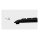4. KeySonic KSK-3011ELC (DE) Keyboard Home USB QWERTZ German Black