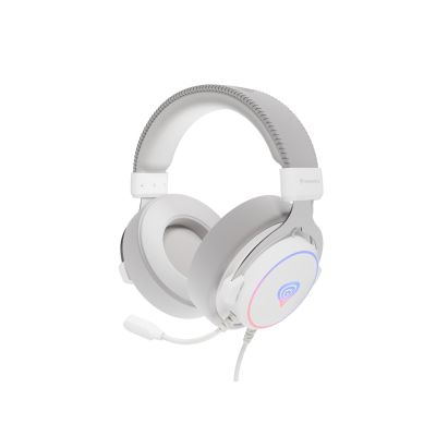 GENESIS Neon 764 Wired Headband Gaming Headset USB Type-A White