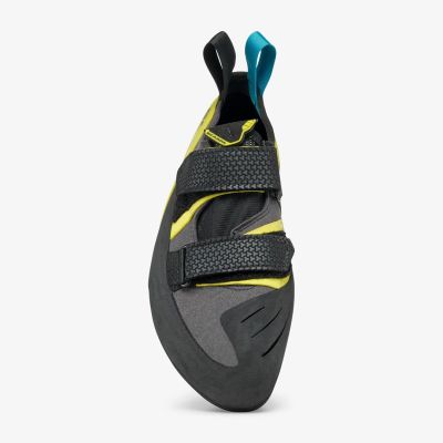 2. Scarpa Arpia V climbing shoes - shark/yellow size: 41