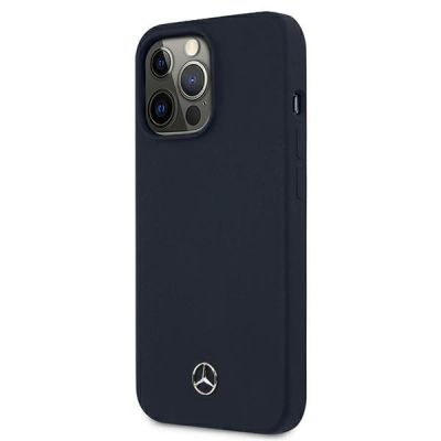 2. Mercedes MEHCP13LSILNA iPhone 13 Pro / 13 6,1" granatowy/navy hardcase Silicone Line