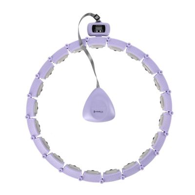 5. Hula hoop HMS HHM14 with magnets, weight and counter purple