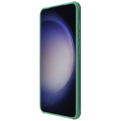 5. Nillkin CamShield Pro armored case with camera cover for Samsung Galaxy S24+ - green