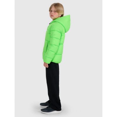 3. Boy's down jacket with synthetic filling 4F 4FJRAW25TDJAM0809-45N
