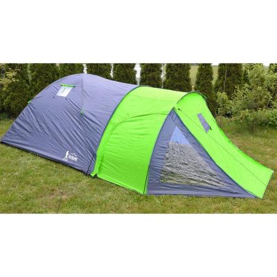 32. 4-PERSON COOL BLACK-GREEN ENERO CAMP TENT