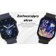 11. GRAVITY GT15-12 Women's Smartwatch Navy Blue Silicone Strap + Black Bracelet