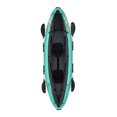 26. Bestway 65052 / 24 Sport Kayak 2 Seater Black, Green, Gray, Mint Acrylonitrile Butadiene Styrene (ABS), Nylon, Polyester, Polypropylene (PP), Polyvinyl Chloride (PVC) Inflatable Kayak