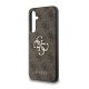 6. Guess 4G Big Metal Logo case for Samsung Galaxy A35 - brown