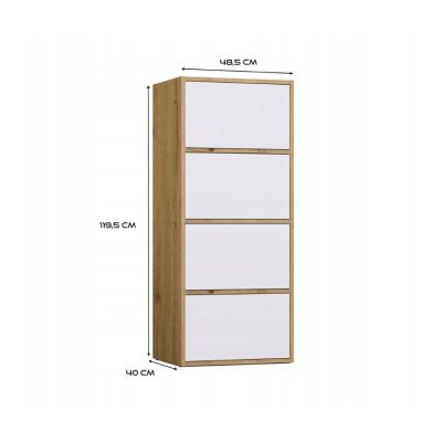 5. ALMA ARTISAN CHEST OF DRAWERS/WHITE