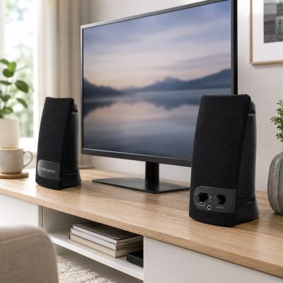 5. Esperanza Arco EP119 computer speaker set (2.0; black)