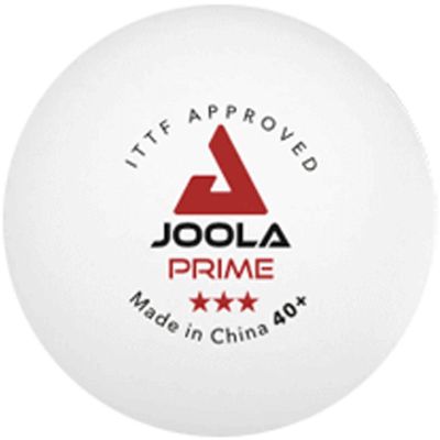 12. JOOLA PRIME TABLE TENNIS BALLS 3 PCS WHITE