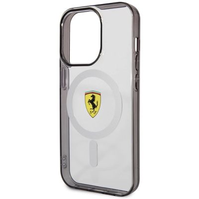 6. Ferrari FEHMP14XURKT iPhone 14 Pro Max 6.7" clear/transparent hardcase Outline Magsafe