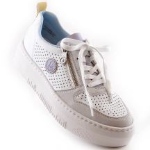 Comfortable Rieker W RKR589 white shoes