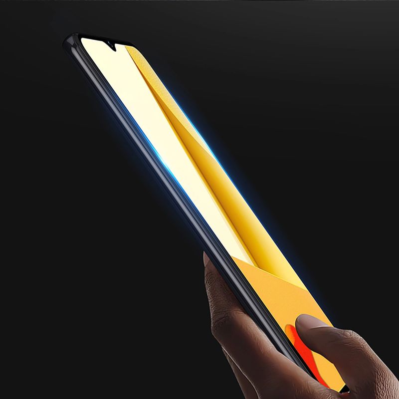 7. Dux Ducis 9D Tempered Glass Vivo Y16 / Y02s full screen with frame black (case friendly)