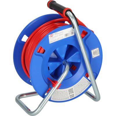 2. Brennenstuhl 1182770010 cable distributor, 25 m, 3 mains sockets, outdoor, black, blue, grey, red