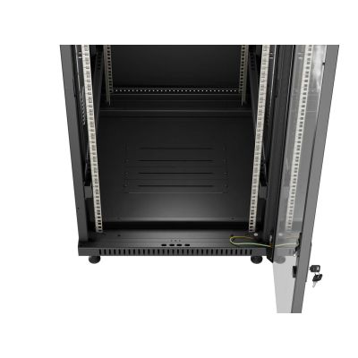 25. LANBERG FLOOR RACK CABINET 19" 18U 600X800 BLACK