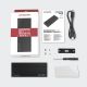 9. Axagon EM2-GTR M.2 Black SSD Enclosure
