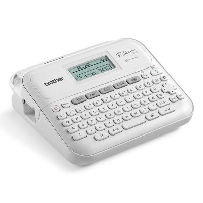 4. Brother PT-D410VP ZINK (Zero-Ink) Label Printer 180 x 180 DPI Wired TZe QWERTY