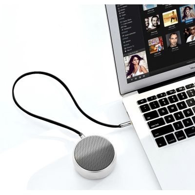 4. Ugreen flat cable AUX audio cable 3.5 mm mini jack 2m silver (10599)