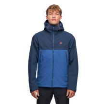Men's Windproof Softshell Rain Jacket Alpinus Pelat Blue - MK18852