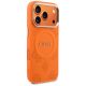 4. Guess Peony Hot Stamp MagSafe Case for iPhone 17 Pro - Orange
