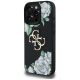 2. Guess Grained Roses Big 4G logo iPhone 16 Pro case - black